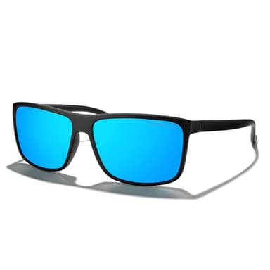 MERRY'S Rectangular Polarized Sports Sunglasses for Men Women Cycling Driving Fishing UV400 Protection S8225 - Image 1