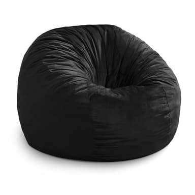 Hobestluk 5FT Bean Bag Chair Giant Bean Bag Chairs for Adults Large Bean Chairs with Removable Cover, Beanbag Chair with Filler, Adult Bean Bag Chairs for Living Room, Bedroom - Image 8