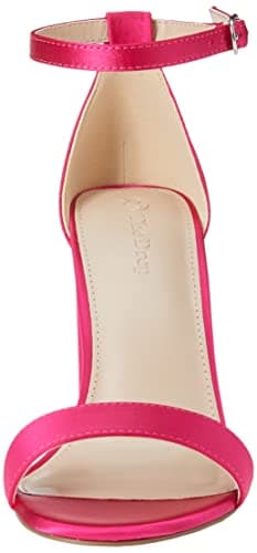 The Drop Women's Rebecca Strappy High Block-Heel Sandal, Pink Satin, 7.5 - Image 2