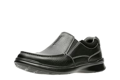 Clarks mens Cotrell Free Loafer, Black Oily Leather, 11.5 US - Image 1