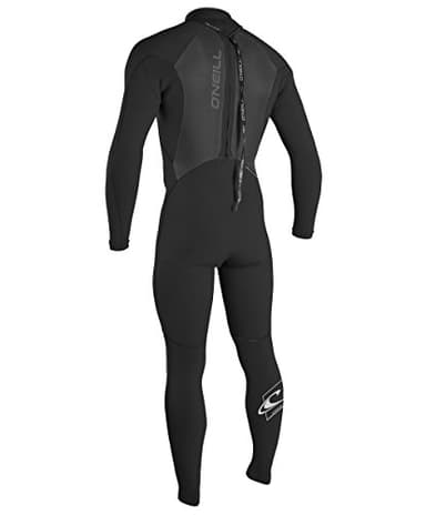 O'Neill Wetsuits Men's Epic 4/3mm Back Zip Full Wetsuit, Black/Black/Black, X-Large - Image 4