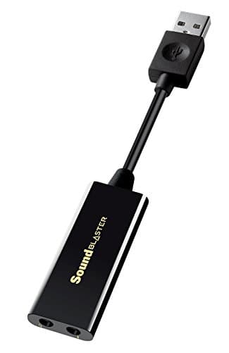 Creative Labs Sound Blaster Play! 3 External USB Sound Adapter for Windows and Mac. Plug and Play (No Drivers Required). Upgrade to 24-Bit 96Khz Playback - Image 1