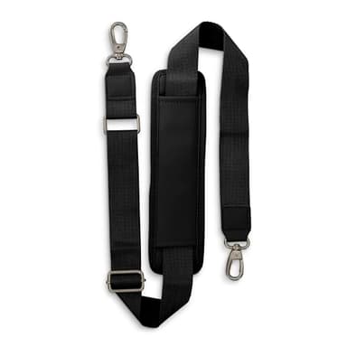 Samsonite Better Than Basics Weekender Duffle – Drop Bottom Travel Bag with 14” Laptop Compartment, SmartSleeve™ Trolley Strap, Adjustable Shoulder Strap, Durable RPET Lining, Black - Image 5