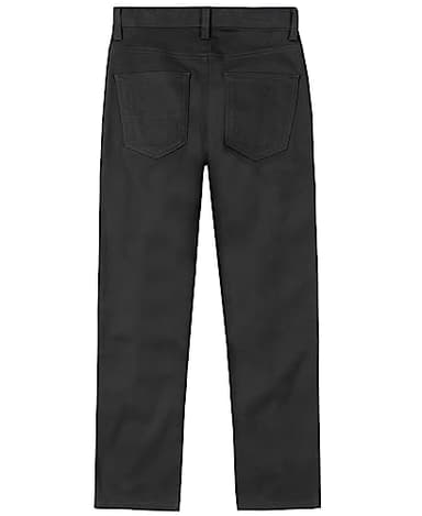 Nautica Big Boys School Uniform 5 Pocket Flat Front Pant, Black, 8 - Image 2