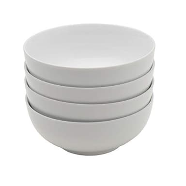 Everyday White Set of 4 Soup Cereal Bowls, 26 oz. - Image 4