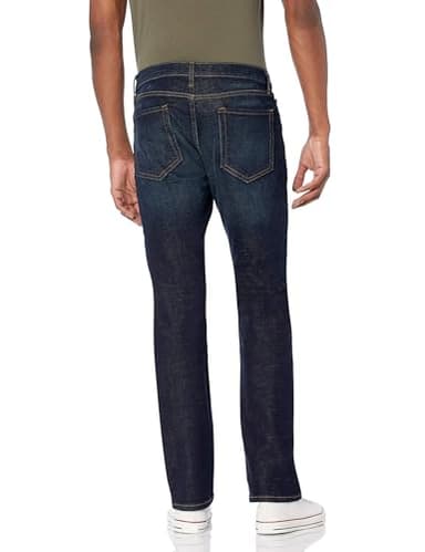 Amazon Essentials Men's Slim-Fit Jeans - Discontinued Colors, Dark Indigo, 38W x 28L - Image 3