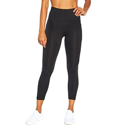 BALLY TOTAL FITNESS High Rise Pocket Ankle Legging, Black, Small - Image 2