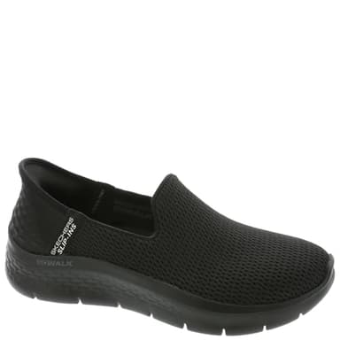 Skechers Women's Hands Free Slip-Ins Go Walk Flex-Relish Sneaker, Black, 8.5 - Image 3