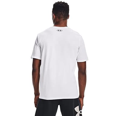 Under Armour Men's UA Sportstyle Left Chest Short Sleeve Shirt XLT White - Image 2