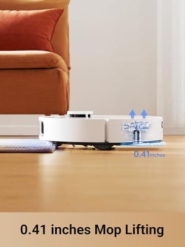 DREAME L10s Pro Ultra Heat Robot Vacuum and Mop Combo, Mop Extend, 7000Pa Suction, Auto Robot Care and Maintenance, 136°F Hot Water Mop Self-Cleaning, Obstacle Avoidance, Ideal for Hair, Carpets - Image 6