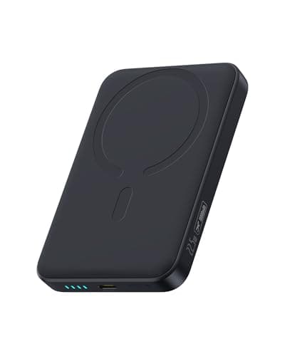 Baseus for MagSafe Portable Charger, 10000mAh Wireless Magnetic Power Bank with USB-C Cable 22.5W PD Charging, Slim Phone Battery Pack Compatible with iPhone 16/15/14/13/12 Pro/Pro Max Series-Black - Image 1