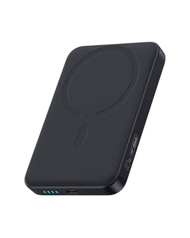 Baseus for MagSafe Portable Charger, 10000mAh Wireless Magnetic Power Bank with USB-C Cable 22.5W PD Charging, Slim Phone Battery Pack Compatible with iPhone 16/15/14/13/12 Pro/Pro Max Series-Black - Image 1