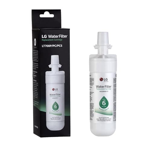 LG LT700P- 6 Month / 200 Gallon Capacity Replacement Refrigerator Water Filter (NSF42 and NSF53) ADQ36006101, ADQ36006113, ADQ75795103, or AGF80300702 , White , Single - Image 1