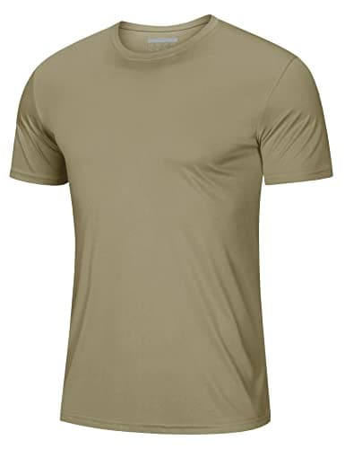 MAGCOMSEN Tshirts for Men Summer Crew Neck Ultra Lightweight Short Sleeve Rash Guards Shirts Quick Dry Shirts - Image 1