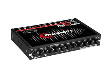 TARAMPS TEQ 7.4 Pro Car Audio Systems 7 Band Graphic Equalizer EQ Blue Lighting Advance Capability Input Channel Adjustment Main Volume Control Adjustable Subwoofer Volume with LPF - Image 2