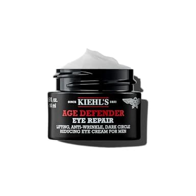 Kiehl's Age Defender Eye Repair, Anti-Aging Eye Cream for Men, Lift, Firm and Visibly Reduce Dark Circles and Crow’s Feet, Instantly Brightens, Paraben-free, Fragrance-free - 0.5 fl oz - Image 1