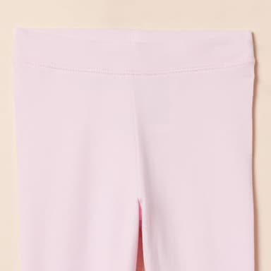 Amazon Essentials Girls' Leggings, Pack of 3, Black/Grey Heather/Light Pink, Medium - Image 4