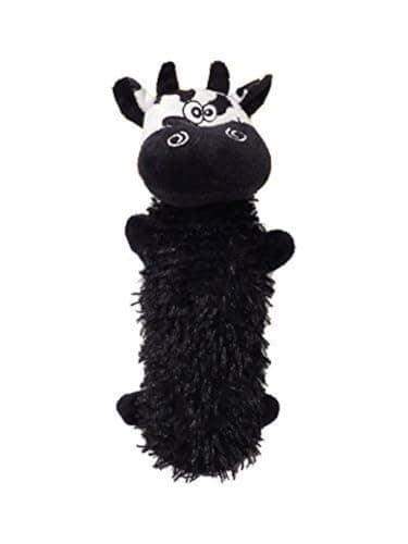 Scoochie Water Bottle Dog Toys, Christopher Cow Bottle Toy/Plush Dog Toy/We Squeak