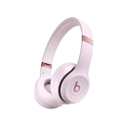 Beats Solo 4 - Wireless Bluetooth On-Ear Headphones, Apple & Android Compatible, Up to 50 Hours of Battery Life - Cloud Pink (Renewed) - Image 1