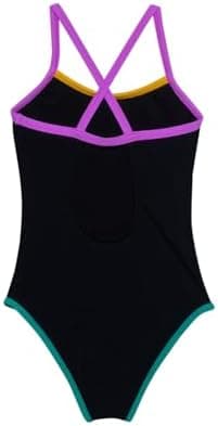 Gottex Girls Kids Toddler and Little Prix Textured Black One Piece Swimsuit Uv Sun Protection Bathing Suit - Image 4