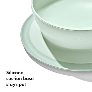 OXO Tot Stick and Stay Suction Bowl - Opal - Image 6