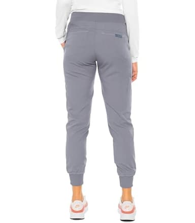 Med Couture Scrub Pants for Women Cargo Jogger Bottoms with 5 Pockets, Lightweight, Ultra Soft, 2-Way Stretch Fabric - MC7710, M Tall, Cloud - Image 4