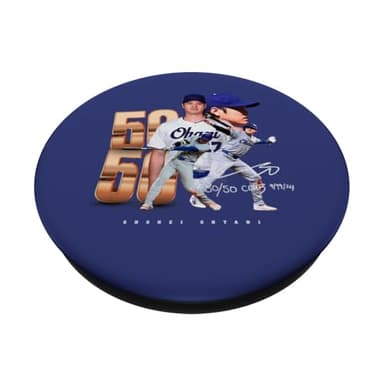 Shohei Ohtani | 50/50 Club | Los Angeles Baseball MLB Player PopSockets Adhesive PopGrip - Image 2