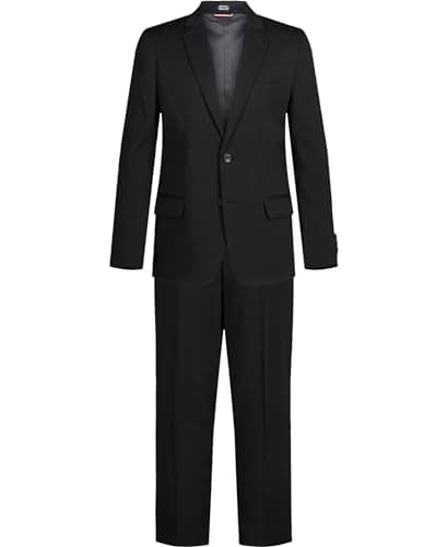 Tommy Hilfiger Boys' 2-Piece Formal Suit Set, Black, 14 - Image 1