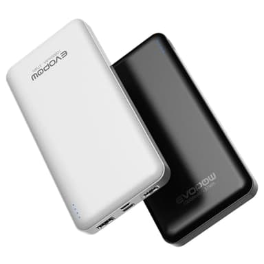 2-Pack Portable Charger, Slimmer 10000mAh 15W Power Bank, USB C in&Out Fast Charging Battery Pack, External Portable Power Bank for iPhone 16 15 14 13 12 iPad Airpods Samsung S23 S22 Pixel etc - Image 1