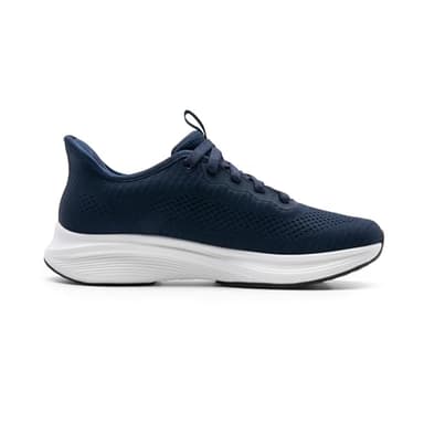 Bruno Marc Men's Hands Free Slip-on Walking Shoes Casual Breathable Comfortable Knit Sneaker,Size 12,Navy,SBWA2401M - Image 2