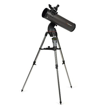 Celestron - NexStar 130SLT Computerized Telescope - Compact and Portable - Newtonian Reflector Optical Design - SkyAlign Technology - Computerized Hand Control - 130mm Aperture Grey - Image 1