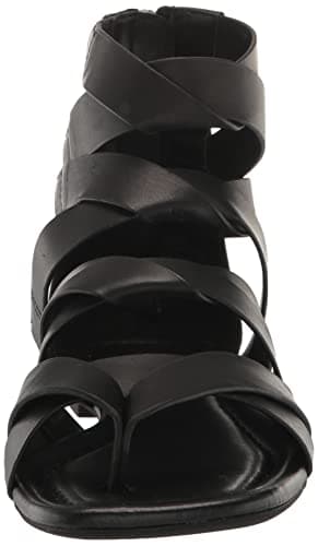 Aerosoles Women's Harper Flat Sandal, Black Leather, 11 - Image 2