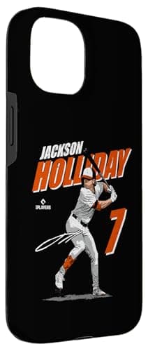 Jackson Holiday | Baltimore Baseball Players | MLBHOL3001 Case for iPhone 15 - Image 3