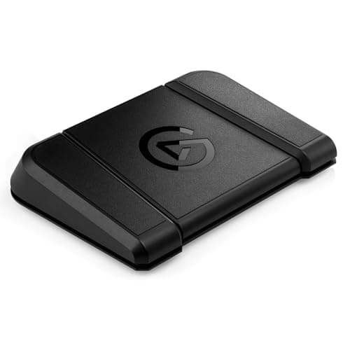 Elgato Stream Deck Pedal – Hands-Free Studio Controller, 3 Macro footswitches, Trigger Actions in apps and Software Like OBS, Twitch, YouTube and More, Works with Mac and PC - Image 1