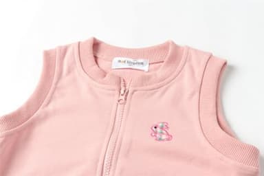 Mud Kingdom Toddler Boys Girls Vests Zipper Outerwear Cute Cartoon Embroidery Easter Spring Autumn Rabbit Pink 3T - Image 3