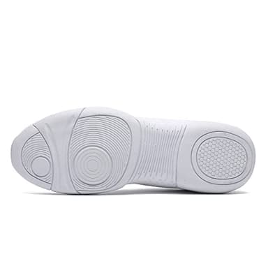 LANDHIKER White Cheer Shoes Girls Youth Cheerleading Shoes Fashion Sports Shoes Training Athletic Shoes Flats Dance Girls Size - Image 4