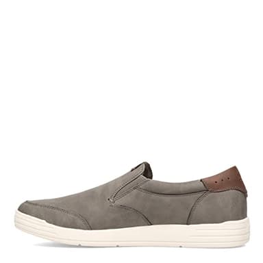 Nunn Bush mens Kore City Walk Moccasin Toe Sneaker Style Slip on Shoe Loafer, Grey, 8.5 US - Image 5