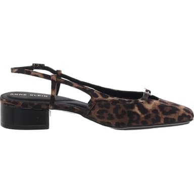 Anne Klein Women's Natalie Slingback Flat, Leopard, 6.5 M - Image 2