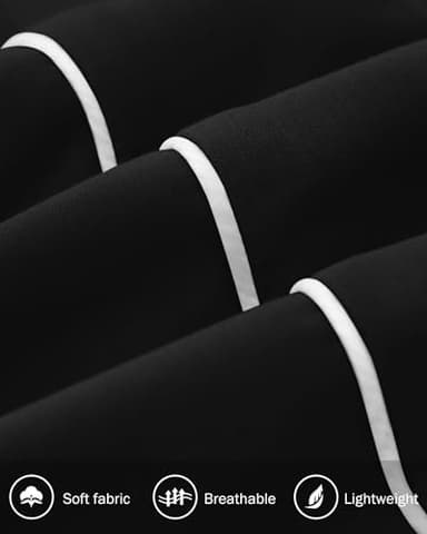 BTFBM Women's Two Piece Tracksuit Fall 2025 Long Sleeve Zip Up Sweatshirt Long Pants Outfits Jogger Sweatsuit Sets(Black,Small) - Image 5