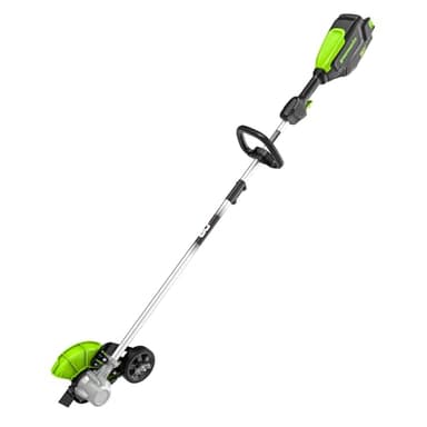 Greenworks 80V All-Terrain Brushless Edger, 8" Steel Blade, 2.25" Pro Depth & Tool-Free Adjust, 27cc Gas Power Equivalent, Battery and Charger Not Included - Image 1