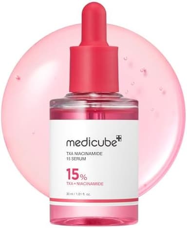 medicube TXA+Niacinamide 15% Glow Facial Serum for After Spot Care | All-in-One Daily Korean Skincare | Uneven Skin Tone, Texture, and Hydration Care | High-Potency Tranexamic Acid 5% | 1.01 fl.oz - Image 3