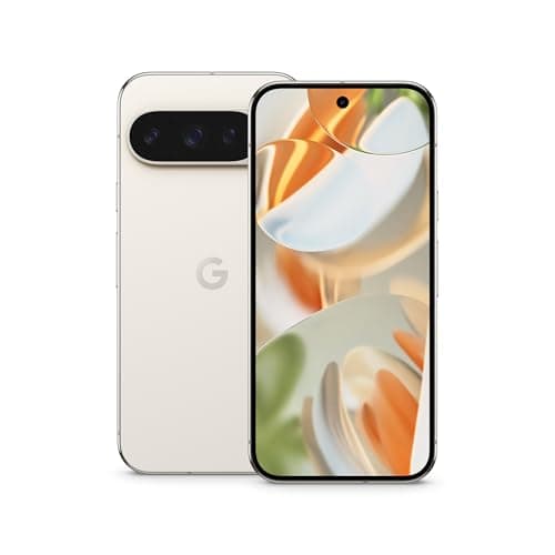 Google Pixel 9 Pro - Unlocked Android Smartphone with Gemini, Triple Rear Camera System, 24-Hour Battery, and 6.3" Super Actua Display - Porcelain - 512 GB - Image 1
