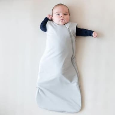 KYTE BABY Unisex Bamboo Rayon Sleeping Bag for Babies and Toddlers, 1.0 Tog (Medium, Storm) - Image 2