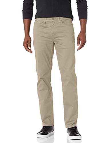 Dockers Men's Jean Cut Straight Fit with All Seasons Tech, Safari Beige, 34W x 34L - Image 1
