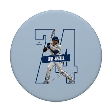 Eloy Jimenez | Tampa Bay Baseball Players Merch | MLBELO301N PopSockets Adhesive PopGrip - Image 3