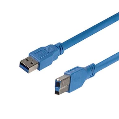 StarTech.com 3 ft / 91cm SuperSpeed USB 3.0 Cable A to B - USB 3 A (m) to USB 3 B (m) (USB3SAB3) - Image 1