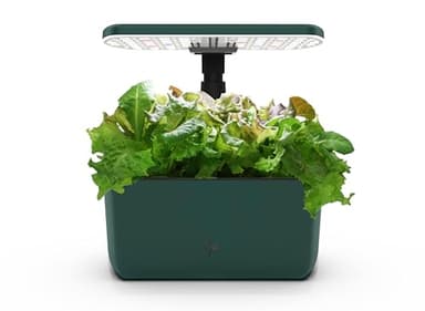 AeroGarden Harvest Lite, Indoor Garden Hydroponic System with LED Grow Light, Holds up to 6 AeroGarden Pods, Green - Image 1
