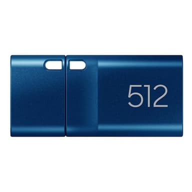 Samsung Type-C USB Flash Drive, 512GB, Transfers 4GB Files in 11 Secs w/Up to 400MB/s USB 3.2 Gen 1 Read Speeds, Compatible w/USB 3.0/2.0, Waterproof, 2022, Blue, MUF-512DA/AM - Image 2