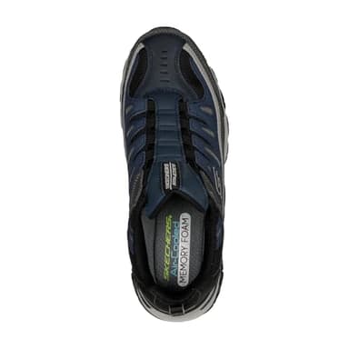 Skechers mens After Burn M. Fit Loafer, Navy/Gray, 11 US - Image 3