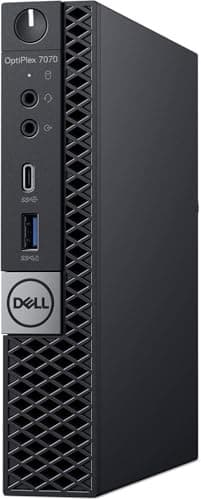 Dell OptiPlex 7070 Business Mini Desktop Computer, Core i7-8700, 32GB DDR4 RAM, 1TB SSD, Displayport, Keyboard and Mouse, Windows 10 Pro (Renewed) - Image 2